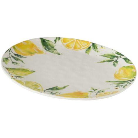 Plat en céramique LEMONY, 39 x 31 cm