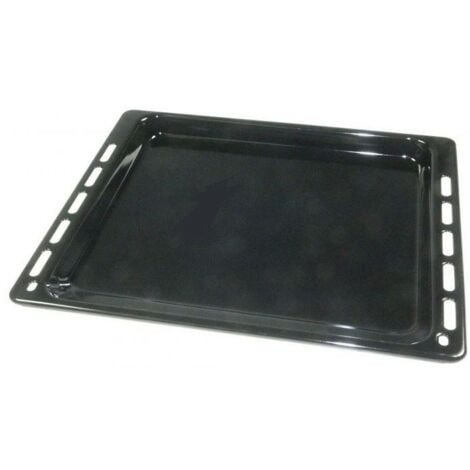 Plat lèche frites émaillée (44,5 x 37,5 x 3,3 cm) pour fours IKEA - Whirlpool - Indesit - Hotpoint Ariston