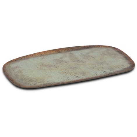 Plat Ovale en Mélaminé Collection Linen 32 x 17,5 cm - Pujadas
