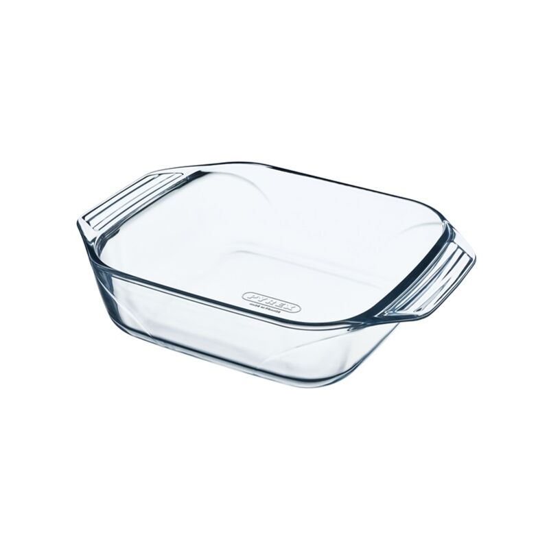 Pyrex - plat a four carre 29 x 23 cm let's share