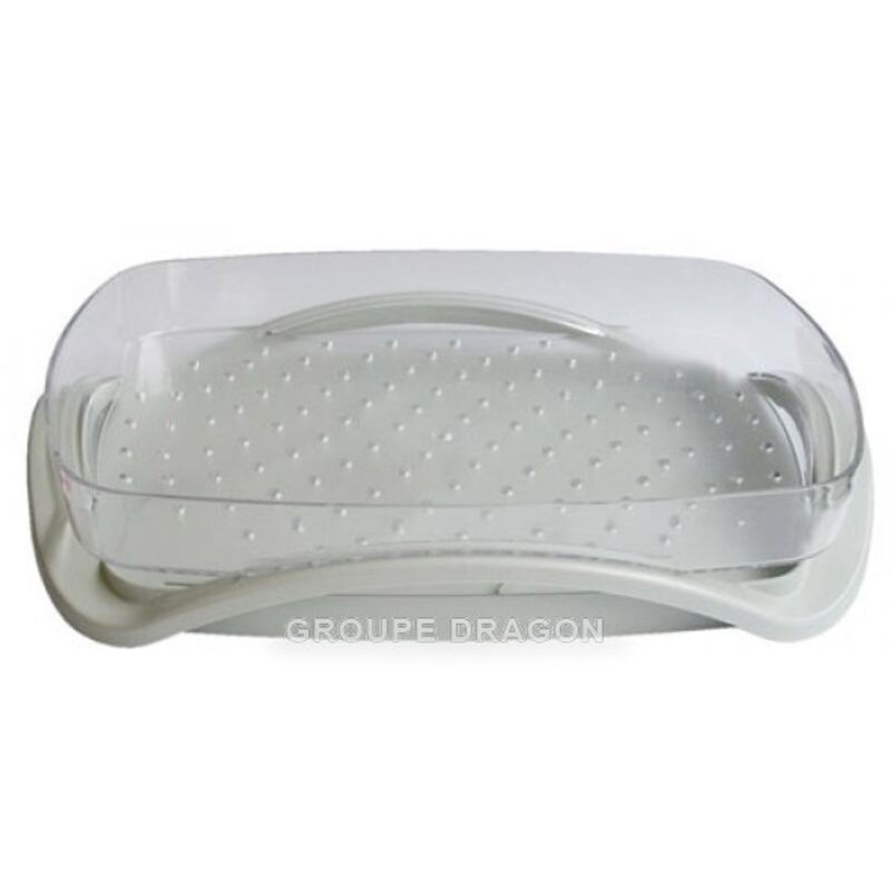 Plat rectangulaire cuisson vapeur pour four de-dietrich