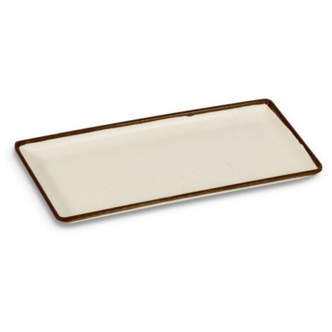 Plat Rectangulaire en Mélaminé Collection Halo 33 x 15 cm - Pujadas