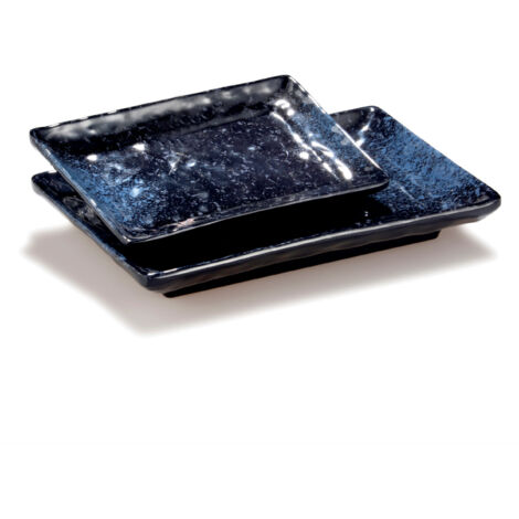 Plat Rectangulaire Mélamine Élégance 25 x 16 cm - Pujadas