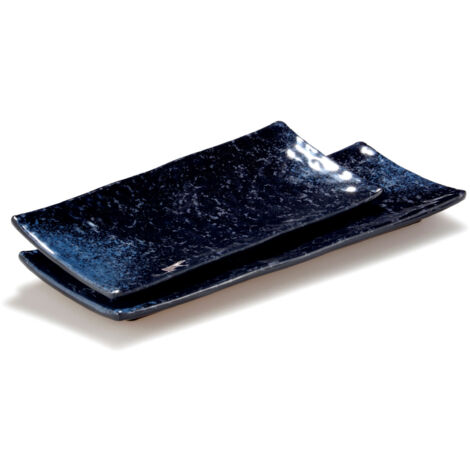 Plat Rectangulaire Mélamine Élégance 32 x 12 cm - Pujadas