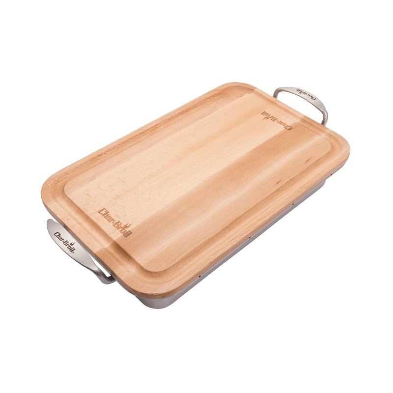 Char-broil - Plat à rôtir et planche à découper Grill+