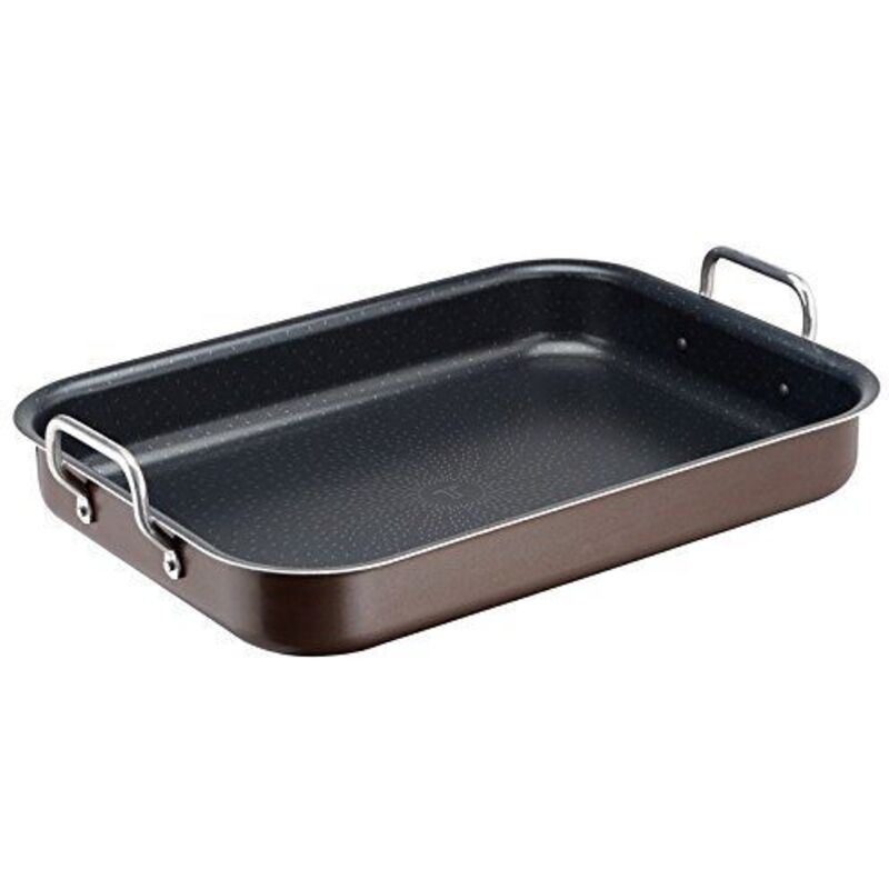 Plat À Four Aluminium Rectangulaire 27x37 Cm Revêtement Anti adhésif Success Tefal Le Plat - vue 3