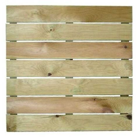 Plataforma de madera Blinky Modelo Prima 50x50 cm