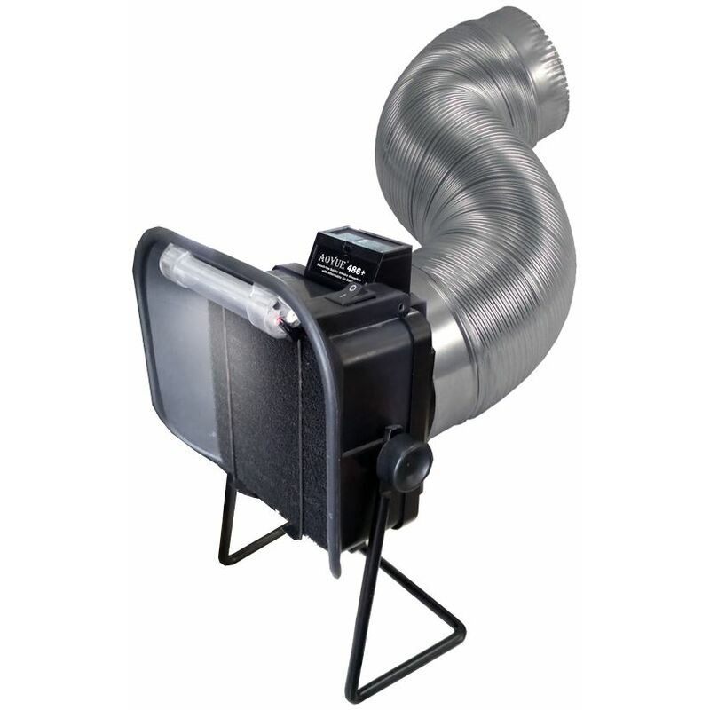 

Plataforma de reparacion SMD con extractor 486 plus con tubo extractor humo - Aoyue