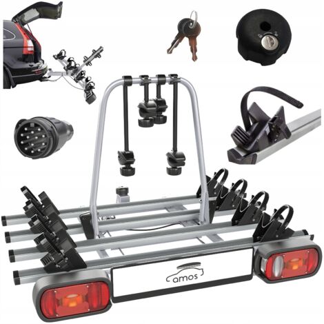 Plataforma para 4 bicicletas Amos Giro - 13 pines
