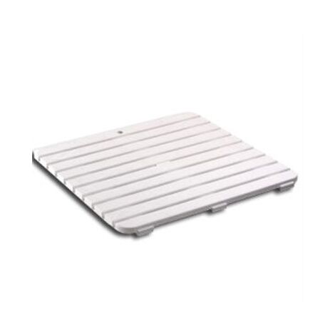 Plate-forme de douche Tatay polypropylène bois clair 55x55