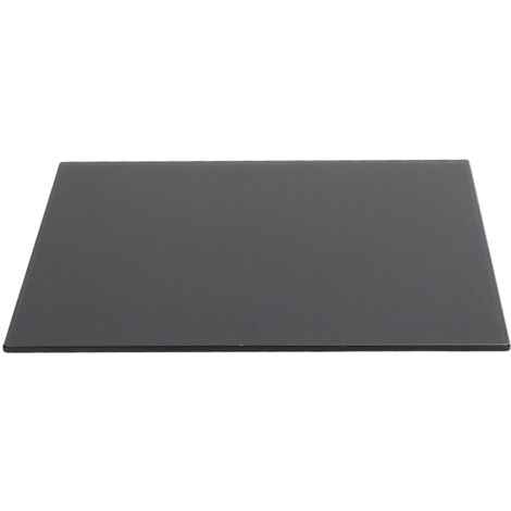 Plate-forme d'impression en verre de silicium cristallin de carbone d'impression 3D, panneau de construction en verre trempé 2202404MM adapté à Anycubic MEGA S et à d'autres modèles