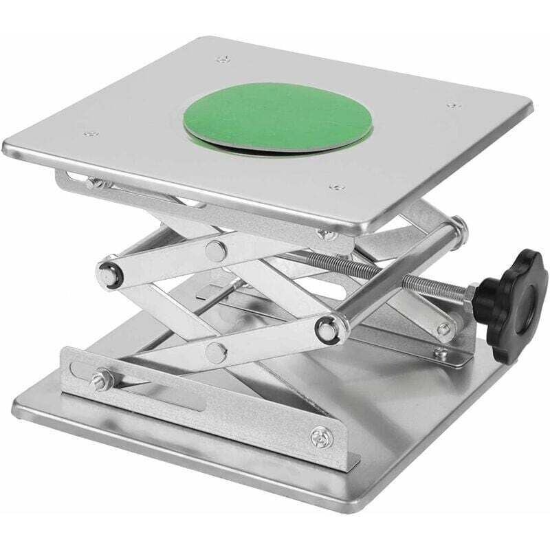 Image of Plate-forme Élévatrice en Acier Inoxydable pour Laboratoire Support de Levage 200x200 mm