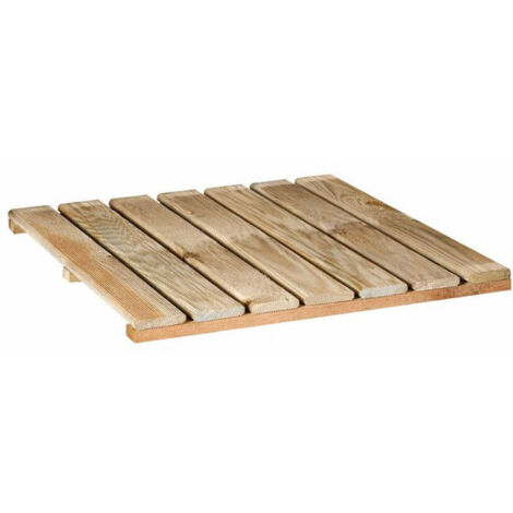 PLATE-FORME EN BOIS - 100X100 CM