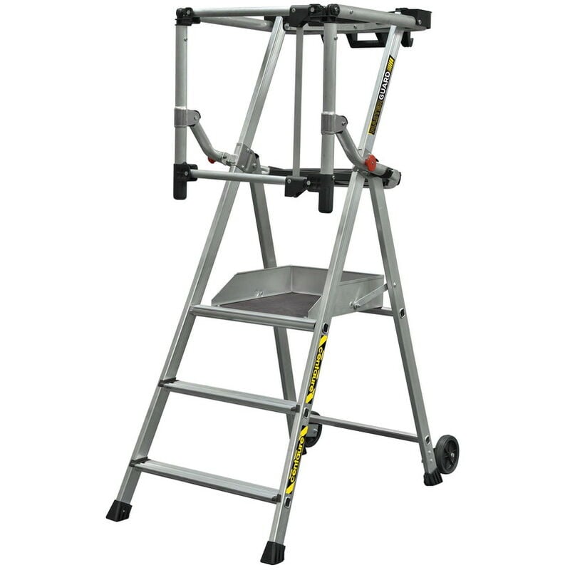 Plate-forme individuelle roulante 3 marches à hauteur fixe - sans stabilisateur - masterguard - Centaure