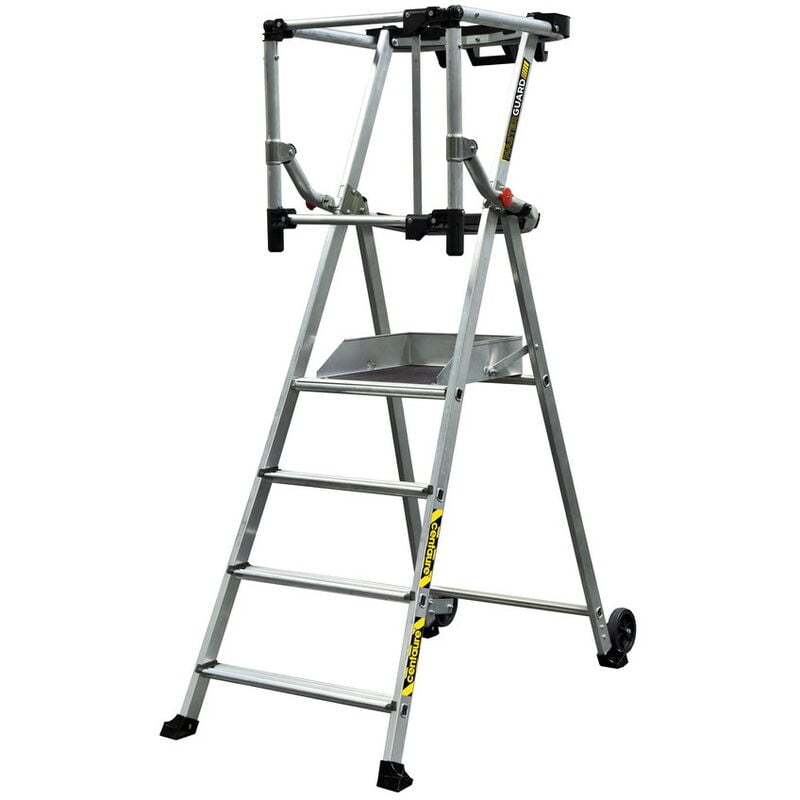 Plate-forme individuelle roulante 4 marches à hauteur fixe - sans stabilisateur - masterguard - Centaure