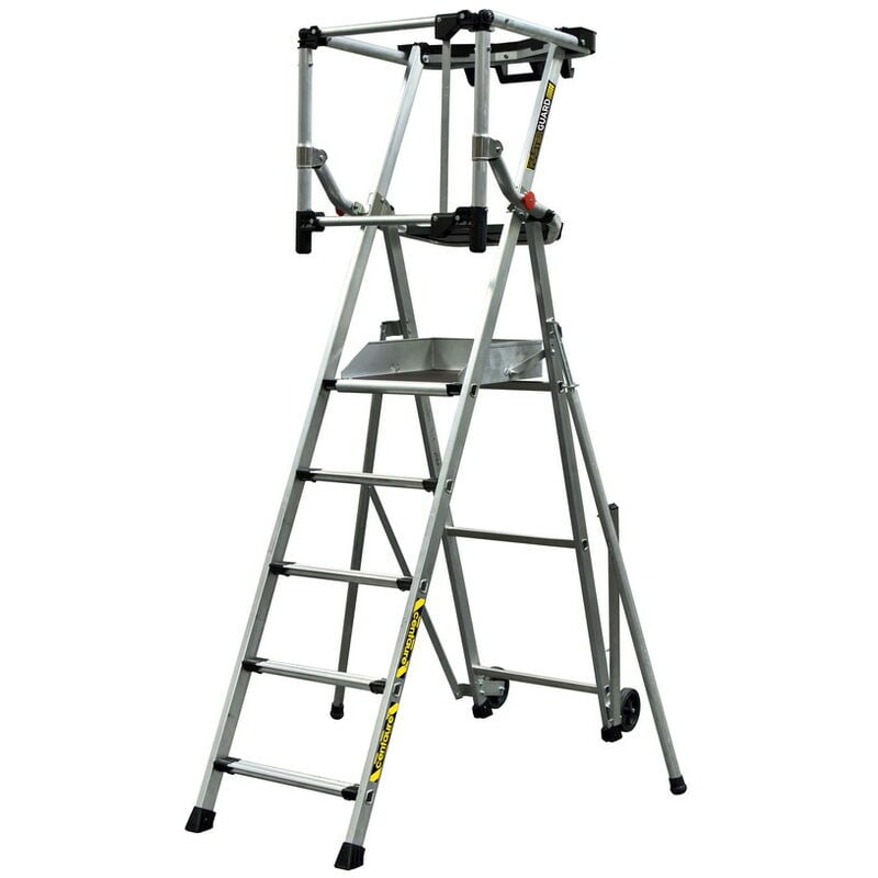 Centaure - Plate-forme individuelle roulante 5 marches à hauteur fixe - sans stabilisateur - masterguard