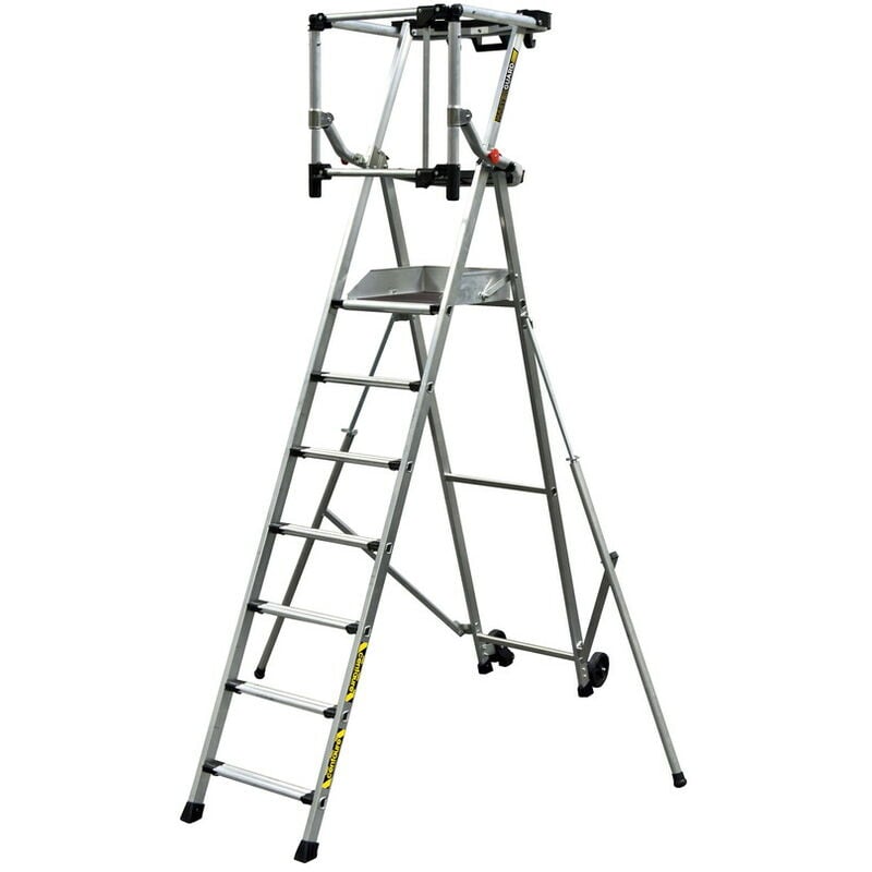 Centaure - Plate-forme individuelle roulante 7 marches à hauteur fixe - sans stabilisateur - masterguard