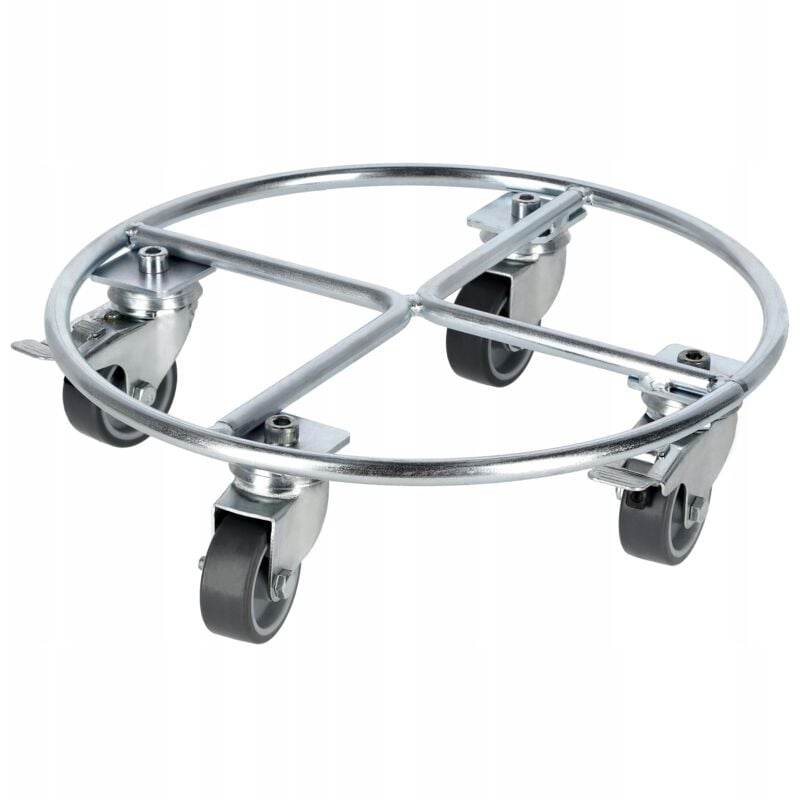 Plate-forme pour pots de fleurs Kadax sur chariot à roulettes