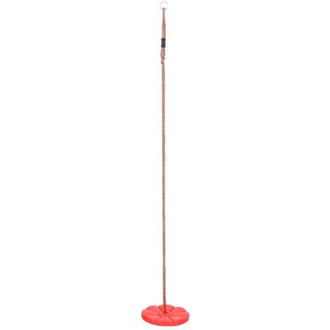 Plate Swing 200 cm Red vidaXL