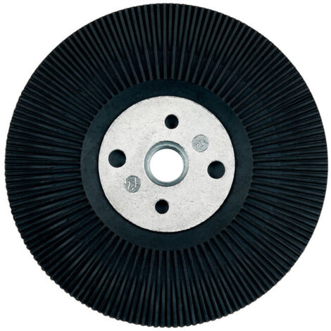 Plateau 112 mm M 14, avec ailettes de refroidissement metabo