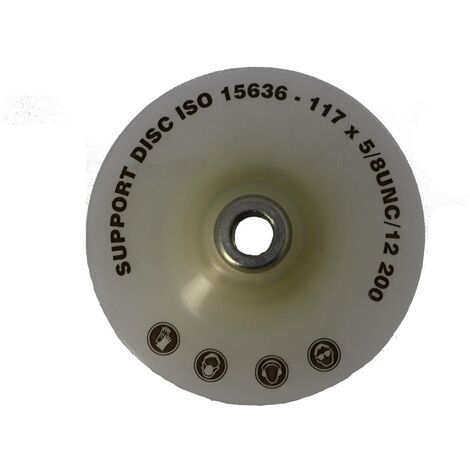 PLATEAU Ø125MM 5/8'' POUR PONCEUSE UT8784 CEDREY