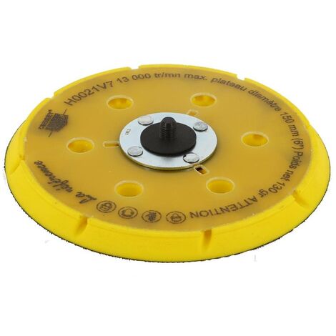 PLATEAU Ø150MM 5/16'' VELCRO 7 TROUS CEDREY