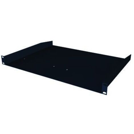 Plateau à glissière Noir 1U ventilé S2Ceb-Groupe Cae, prof. 300mm x larg. 443mm ( Prix pour 1 )