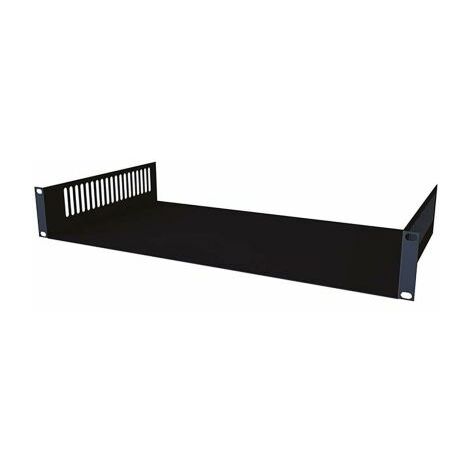 Plateau à glissière Noir 2U ventilé S2Ceb-Groupe Cae, prof. 300mm x larg. 420mm ( Prix pour 1 )