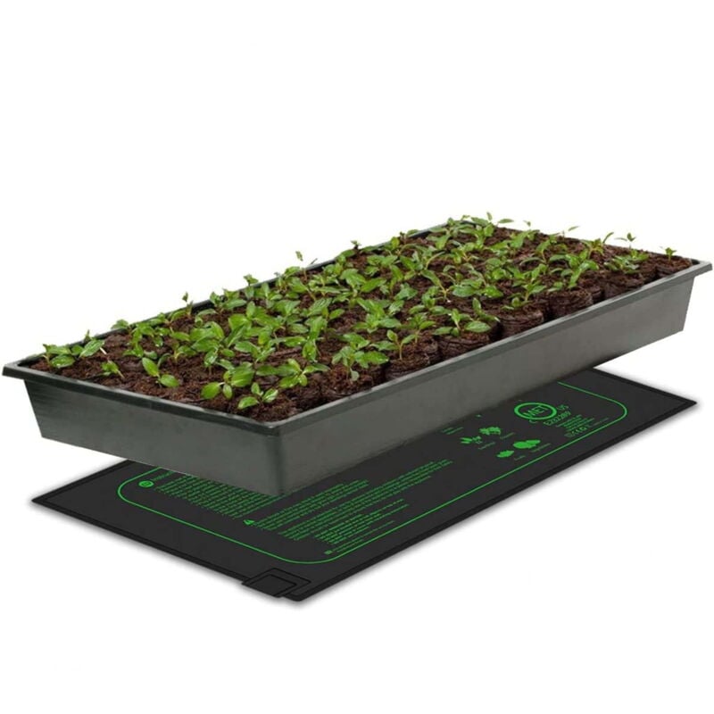Feiyue - Plateau à graines, coussin chauffant pour plantes, coussin chauffant, coussin pour la germination et la croissance des graines, cadeaux de