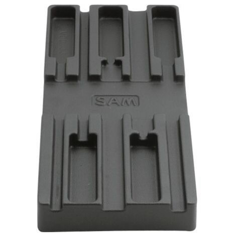 Plateau à outils SAM, ABS, largeur 180mm, 50g, longueur 405mm, Hauteur 40mm ( Prix pour 1 )