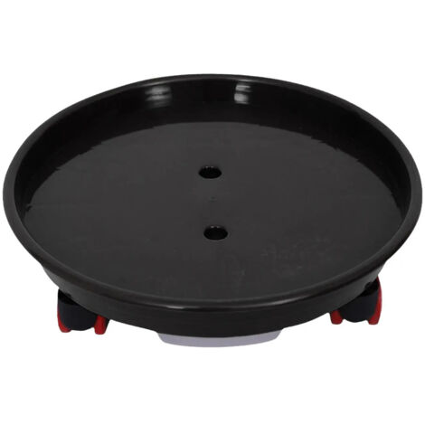 Plateau à roulettes pour pots de fleurs, support roulant pour grandes plantes