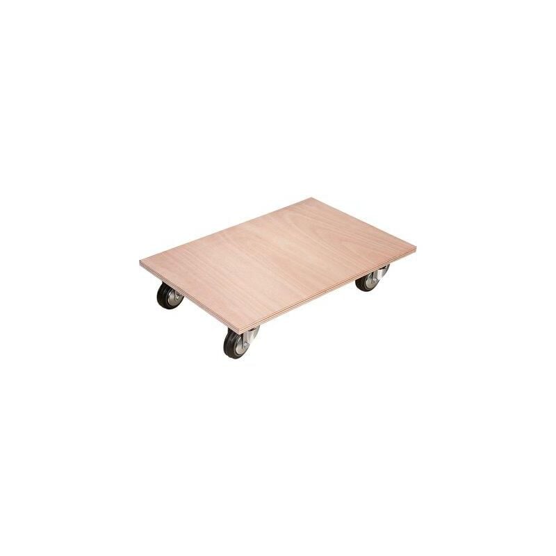 Caujolle - plateau bois a roulettes 250KG 061550
