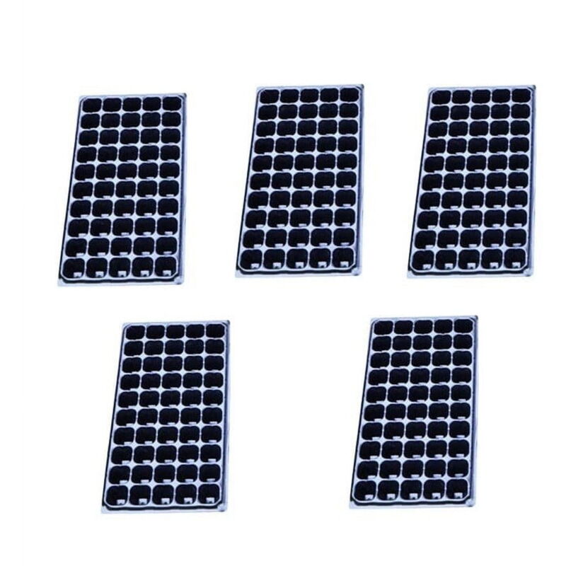 Feiyue - Plateau à semis, 50 alvéoles - Plateaux de germination en plastique pour jardinage, cadeaux de jardinage
