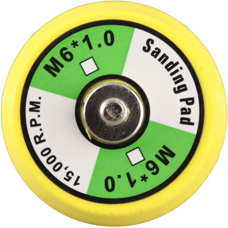 Plateau Adhésif Pneumatique Disque Polissage 02 2 pouces