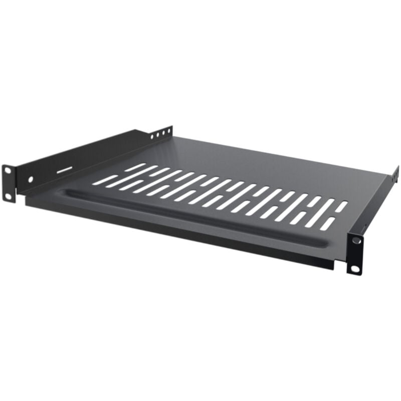 Plateau ajouré 300mm de profondeur 1 unité, pour coffret et baie 19'