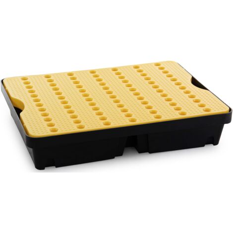 Plateau antidéversement avec grille, RS PRO 40L Stockage industriel ( Prix pour 1 )