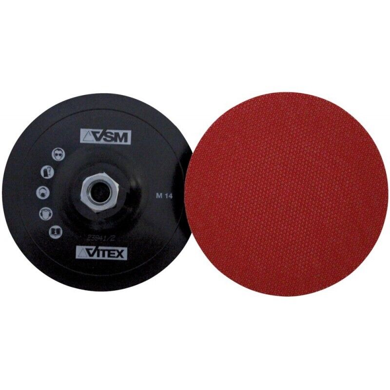 VSM - Plateau de poncage velcro 125mm/M14