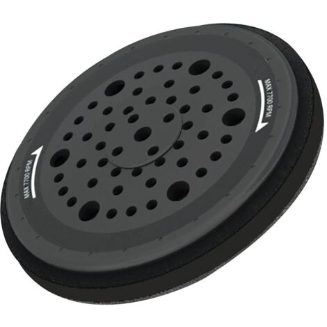 Plateau auto-agrippant medium multi-trous ø150mm/8mm pour ponceuse orbitale - CO 1311 - CLAS Equipements
