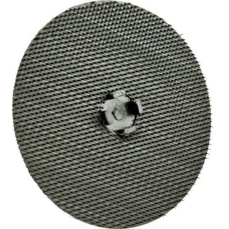 Plateau avec centrage, disques abrasifs auto-agrippants, trou intérieur de 22,23 mm, Ø : 115 mm, Bride filetée M14