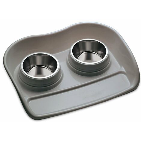 Plateau bol en mélamine pour chiens et chats