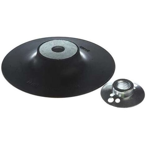 Makita – Plateau caoutchouc P05913 pour meuleuses et polisseuses – Ø 180mm M14 – Support élastique pour finitions précises