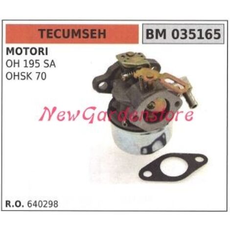 Plateau carburateur TECUMSEH tondeuse OH 195 SA 035165