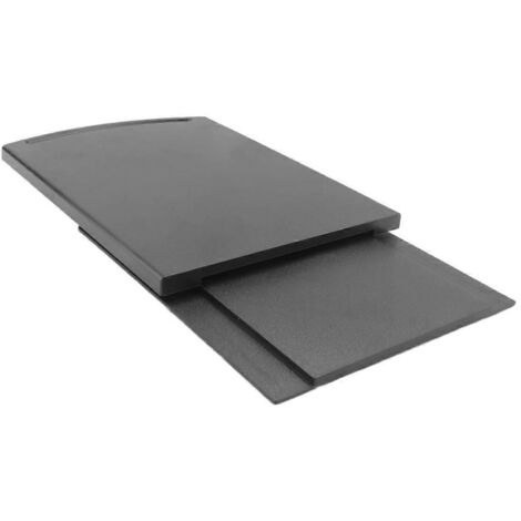 Plateau coulissant de cuisine, Astuces de cuisine pour le plateau à café, Plateau coulissant noir