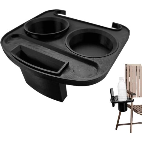 Plateau de Chaise,Porte-Gobelet Accroche pour Chaise Longue