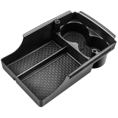 Plateau de console centrale avec porte-gobelets et boîte de rangement pour accoudoir pour Tesla Model X