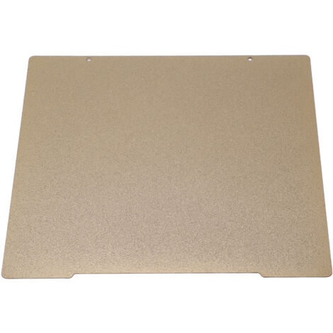Plateau de construction PEI en acier à ressort peint en poudre pour imprimante 3D, lit chauffant stable 253.8x241mm compatible MK3S