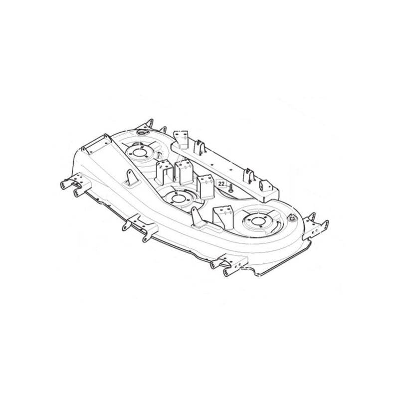 Plateau de coupe autoportée 118 cm ggp - 382565089/0