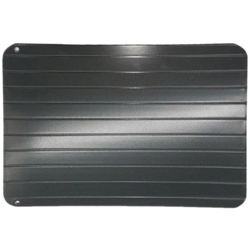 Plateau de décongélation rapide en aluminium pour cuisine Le moyen le plus sûr de décongeler rapidement de la viande ou des aliments surgelés sans