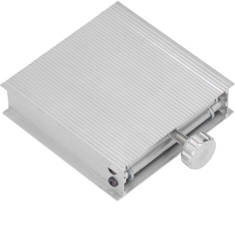 Plateau de levage réglable 90x90 mm pour équipement de laboratoire, support de mesure en argent