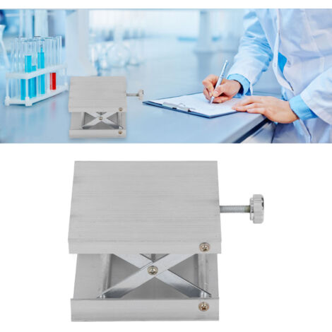 Plateau de Niveau en Aluminium avec Support de Montée Manuelle pour Laboratoire Accessoire de Support de Niveau Laser Automatique-KZQ